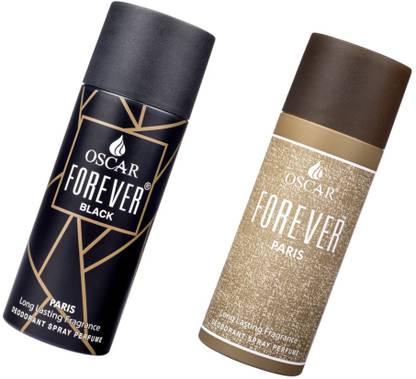 OSCAR OSCR GREY BLK Body Spray  -  For Men