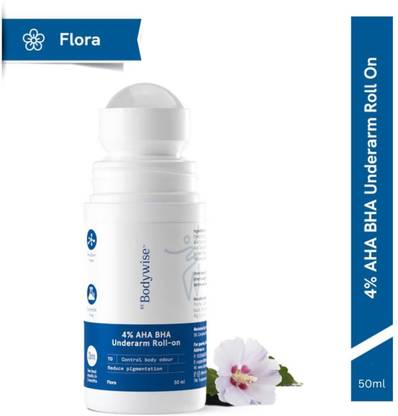 Be Bodywise 4% AHA BHA Underarm Roll On | Reduces Pigmentation & Odour ...