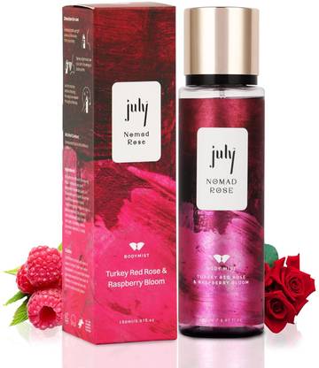 July Nomad Rose Body Spray | Long Lasting Perfume | Fine Fragrance | Body Mist  -  For Women