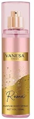 VANESA FRESH Roma Parfume Body Spray With Long Lasting Fragrance Body Mist Body Spray  -  For Men & Women