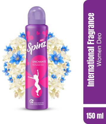 Spinz Enchante Deodorant Spray  -  For Women