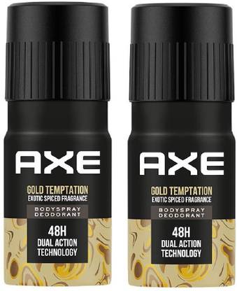 AXE GOL DEODORANT FOR MEN, 150ML 2 PCS Body Spray  -  For Men & Women