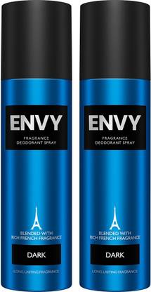 Envy Dark Long-Lasting Perfume Deodorant Spray  -  For Men