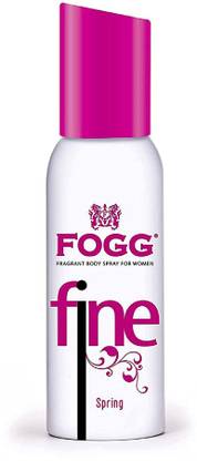 FOGG Fine Spring Deodorant Spray 120ml Pack of 1 Body Spray  -  For Women