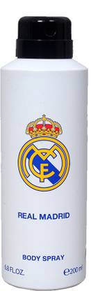 Real Madrid White Body Spray  -  For Men