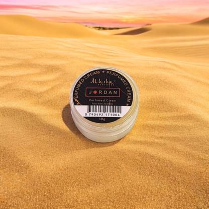 Al Hiba Jordan Scented Long-Lasting Body Cream - 10gm Deodorant Cream  -  For Men & Women