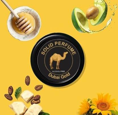 KENZY DUBAI GOLD SOLID PERFUME Deodorant Cream  -  For Men & Women