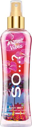 So...? Escape Miami Vibes body mist 200ml Body Mist  -  For Women