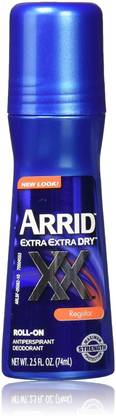 ARRID XX Antiperspirant/Deodorant Roll-On, Regular Deodorant Roll-on  -  For Men & Women