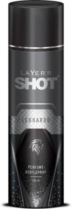 LAYER'R Shot - Leonardo Body Spray  -  For Men