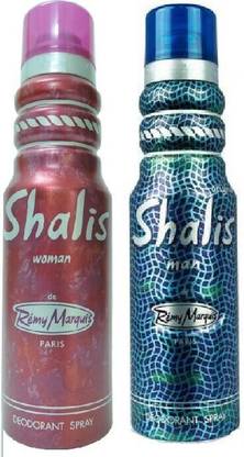 Remy Marquis Shalis Deodorant Spray  -  For Men & Women