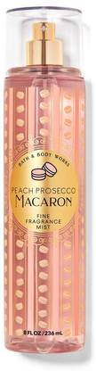 Bath and Body Works Peach Prosecco Macaron Body Mist 236ML Body Mist  -  For Women