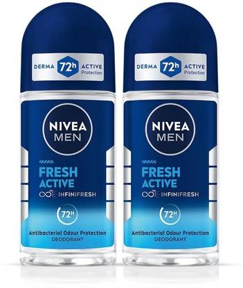 NIVEA Derma 72H Active Protection Men Deodorant Roll-on  -  For Men