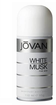 Jovan White Musk For Men POUR HOMME Body Spray Deodorant Spray  -  For Men