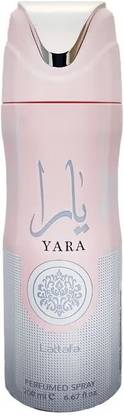 Lattafa Yara Deodorant 200ml Perfume Body Spray  -  For Men & Women