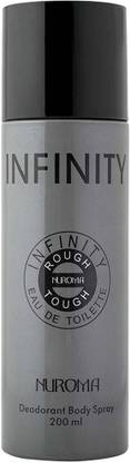 NUROMA Infinity Rough Touch Deodorant Men, 200ml Deodorant Spray  -  For Men