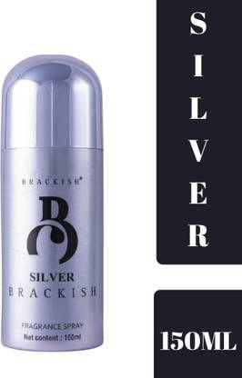 Brackish DEODORANT SILVER P=1 Deodorant Spray  -  For Men