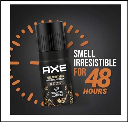 AXE DARK TEMPTATION BODY SPRAY DEODORANT 150 ML 1- PACK Body Spray  -  For Men