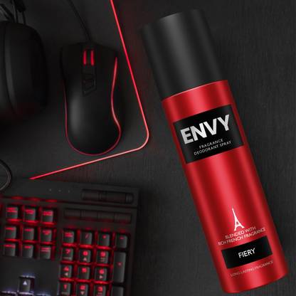 Envy Fiery Deodorant Spray  -  For Men