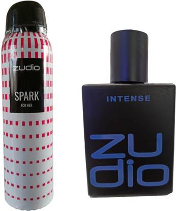 zudio intense man,spark for her Body Spray  -  For Men & Women