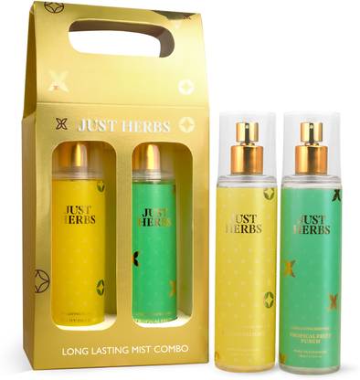 Just Herbs Long Lasting Body Mist Combo Pack - SIGNATURE STYLE SET Body Mist  -  For Men & Women