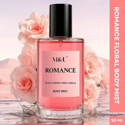 M and U Romance Long Lasting Floral, Fruity Fragrance Perfume Spray, Body Mist For Women Body Mist  -  For Men & Women