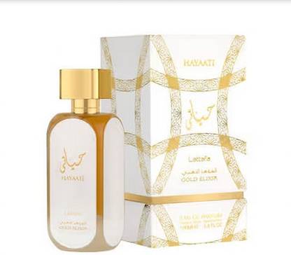 Lattafa Hayaati Gold Elixir Perfume 100ml Perfume Body Spray  -  For Men & Women