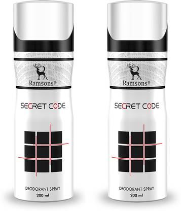 RAMSONS SecretCode Deodorant Spray  -  For Men & Women