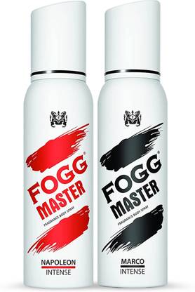 FOGG Master Marco & Napoleon Intense No Gas Body Spray  -  For Men