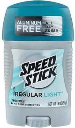 SPEED STICK REGULAR LIGHT DEODORANT STICK Deodorant Stick  -  For Men & Women