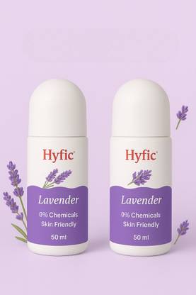 HYFIC Lavender Odor bacteria & Sweat Block | Underarms Whitening Roll On Deodorant Roll-on  -  For Men & Women