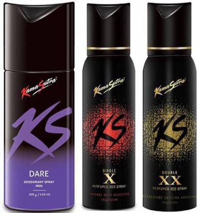 Kamasutra DARE,X,XX Deodorant Spray  -  For Men