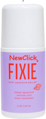 NewClick FixiE Clothing Glue Roller – No Residue, No Hassle | 60ml Deodorant Stick  -  For Men & Women