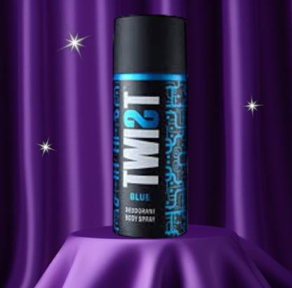 TWIST Blue Deodorant Body Spray (150ml each) for Men and women Deodorant Spray  -  For Men & Women