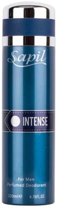Sapil Intense Men Deodorant (Imported From U.A.E) Body Spray  -  For Men