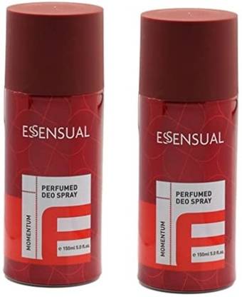 Modicare ESSENSUAL PERFUMED DEO SPRAY -MOMENTUM (2X150ML) Deodorant Spray  -  For Men