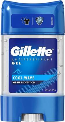 Gillette Cool Wave Antiperspirant Gel Deodorant Stick Deodorant Stick  -  For Men & Women