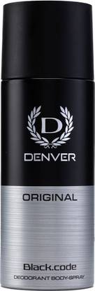 DENVER Original Black.code Deodorant Deodorant Spray  -  For Men