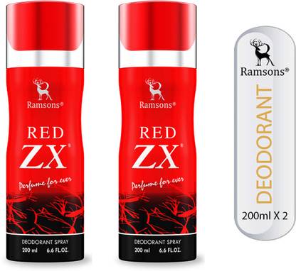 RAMSONS RED ZX. Deodorant Spray  -  For Men