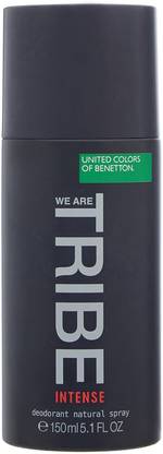 United Colors of Benetton Tribe Intense Deodorant Spray  -  For Men