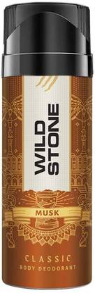 Wild Stone Classic Musk Deodorant Body Spray  -  For Men