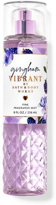 BATH & BODY WORKS Gingham Vibrant Fine Fragrance Mist Body Mist  -  For Men & Women