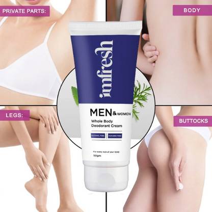 DRIDDLE Infresh intimate deodorant cream Deodorant Cream  -  For Men & Women