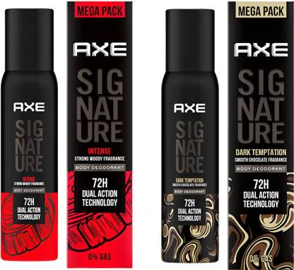 AXE Signature Intense and Dark Body Spray  -  For Men