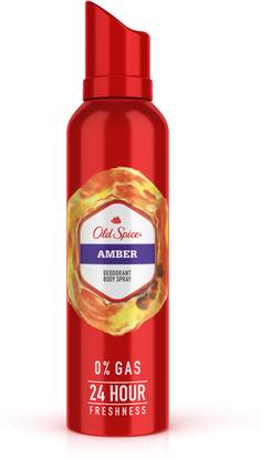 OLD SPICE Amber Deodorant Spray  -  For Men