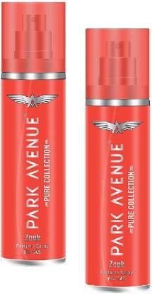 PARK AVENUE ZOUK NO GAS MIST PERFUME FOR MEN 135ML, PACK OF 2 Deodorant Spray  -  For Men