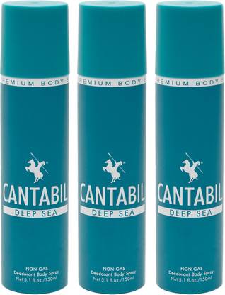 CANTABIL Deep Sea Body Spray  -  For Men