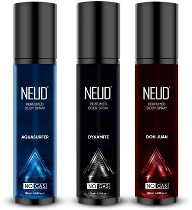 NEUD 3-in-1 Perfumed Body Sprays Body Spray  -  For Men