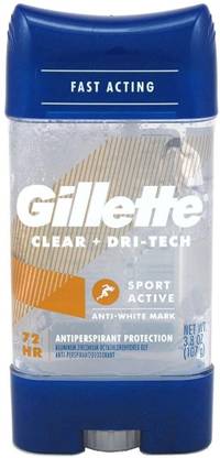 Gillette Sport Active Deodorant Stick - 107g Deodorant Stick  -  For Men