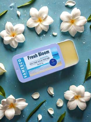 Vamesco Fresh Bloom Solid Perfumes Wax Long Lasting Fragrance Deodorant Gel  -  For Men & Women